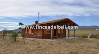 Casa de madera en Monóvar.