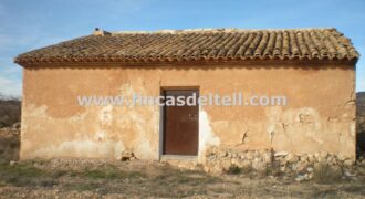 Parcela con pequeña casita
