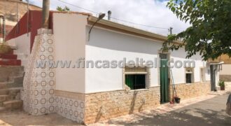 Casa, cueva, garaje y piscina en Pinoso.