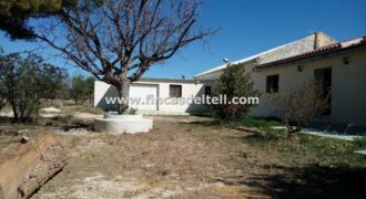 Casa de campo con terreno en Pinoso