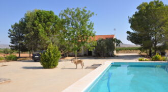 Casa de campo con terreno en Yecla